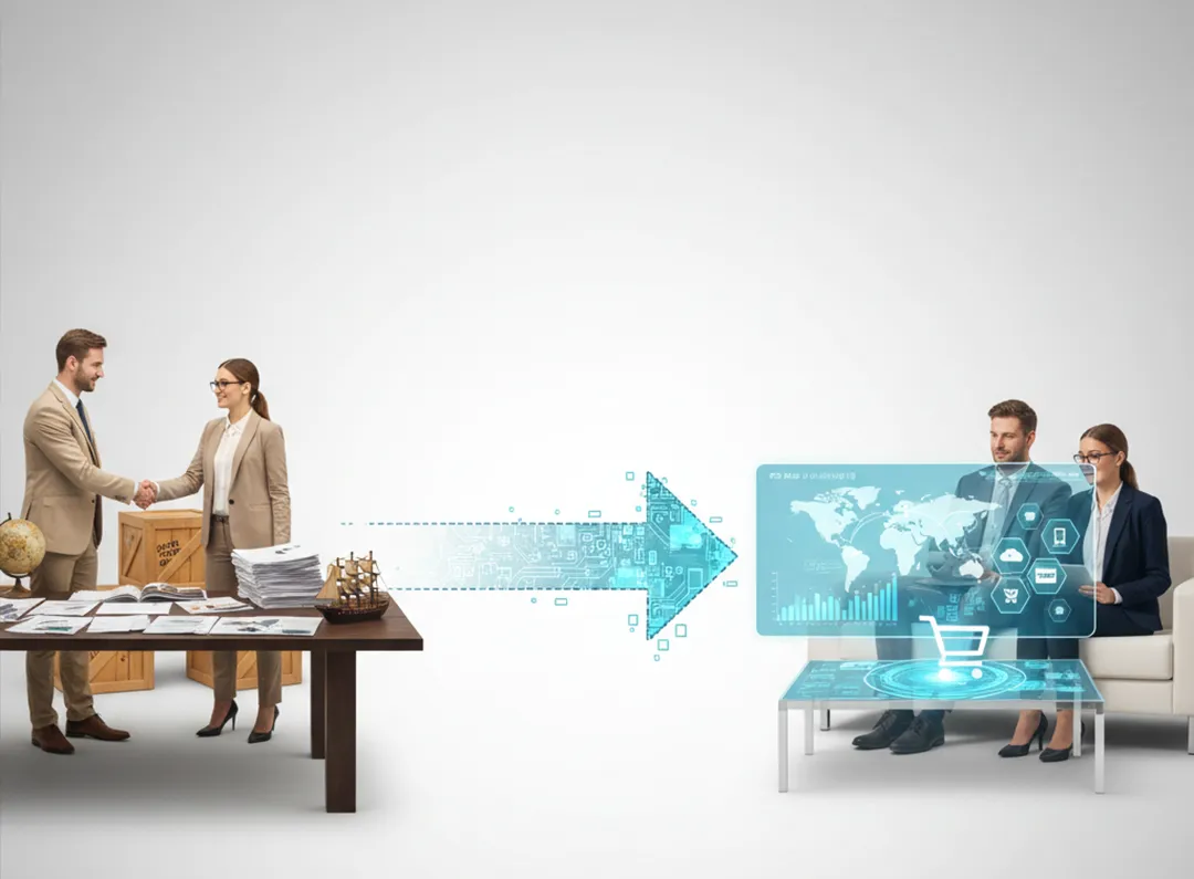 من التقليدية إلى الرقمية: الجيل التالي من التسويق وإدارة القنوات في التصدير